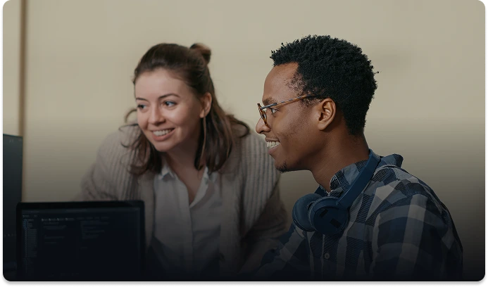 E-commerce team reviewing content