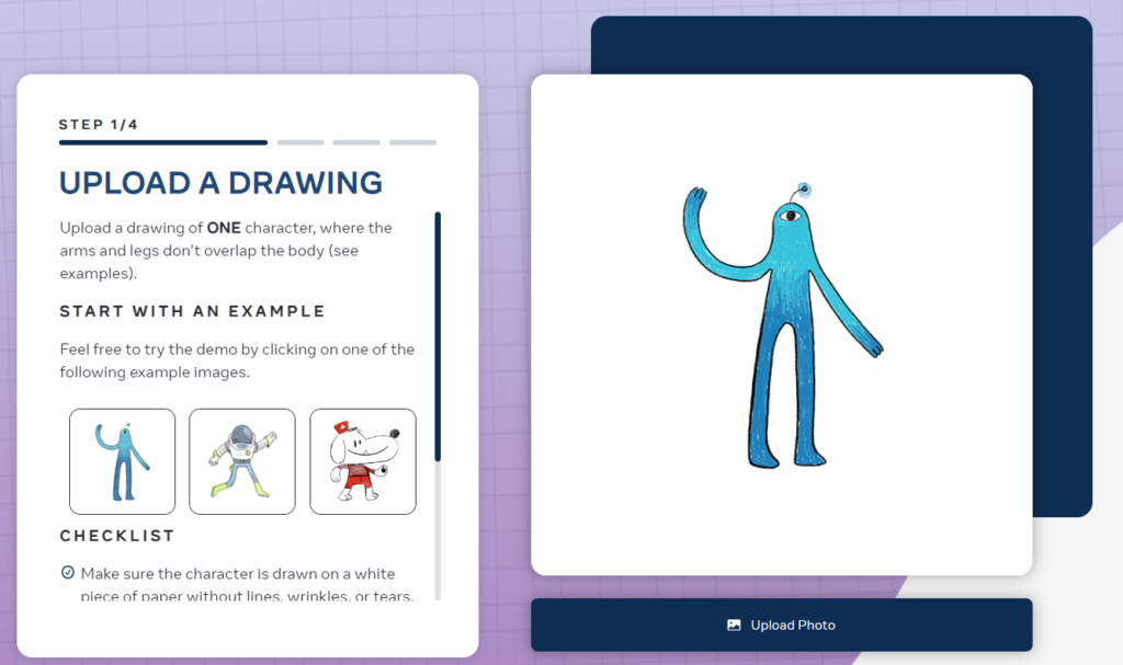 Animated Drawing- AI Character Voice Generator