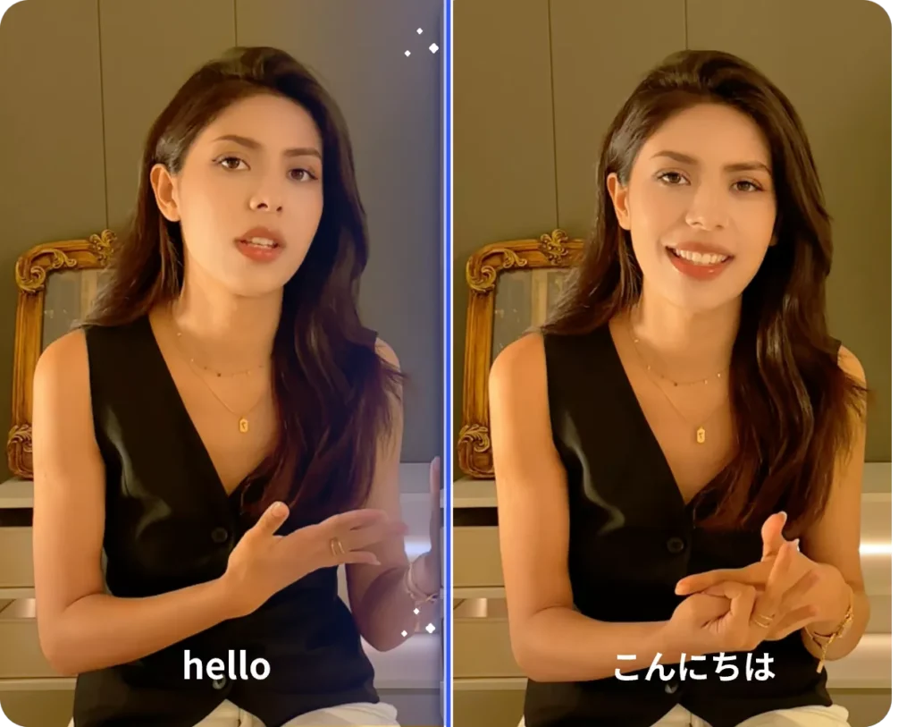 ai avatars with lip-sync in different languages