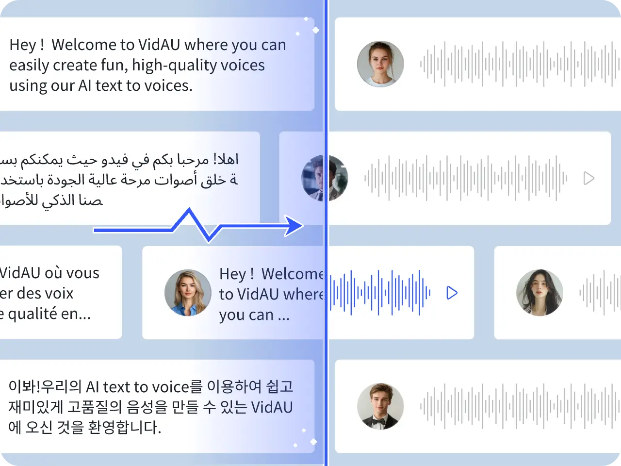 One-Click AI Text to Speech Generator Online