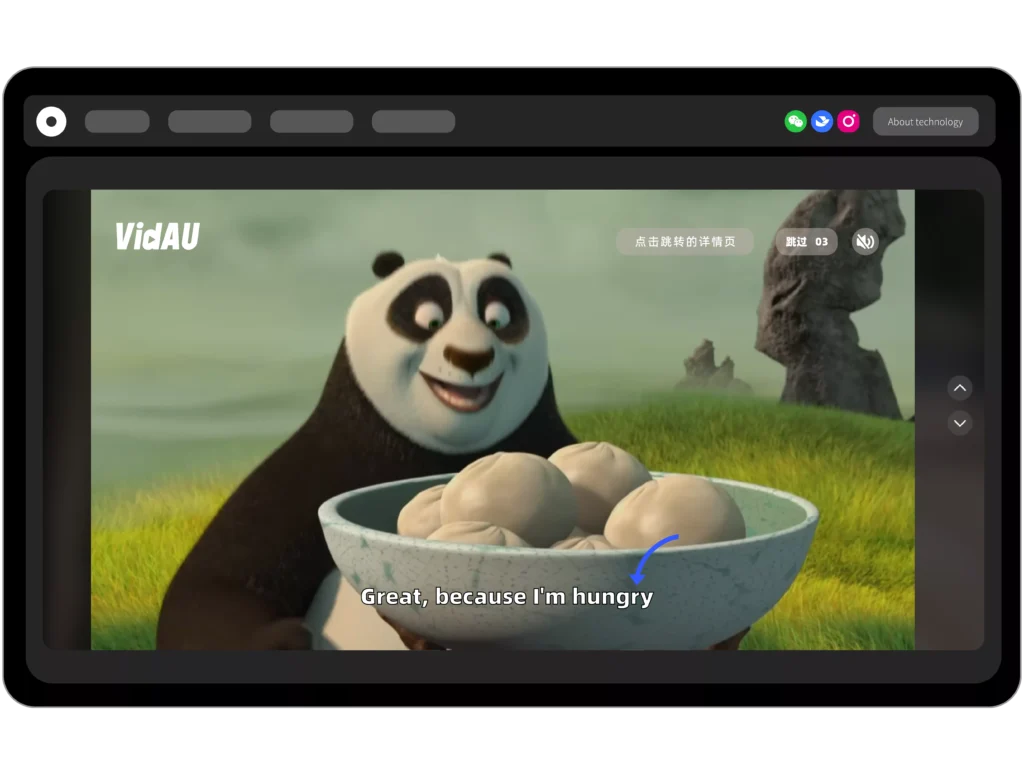 In-App Advertisement Videos subtitle translation