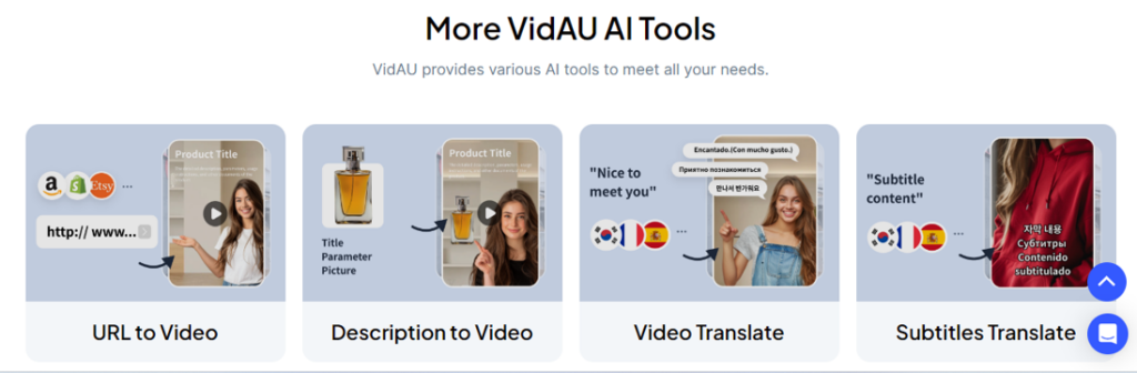 VidAU AI Tools