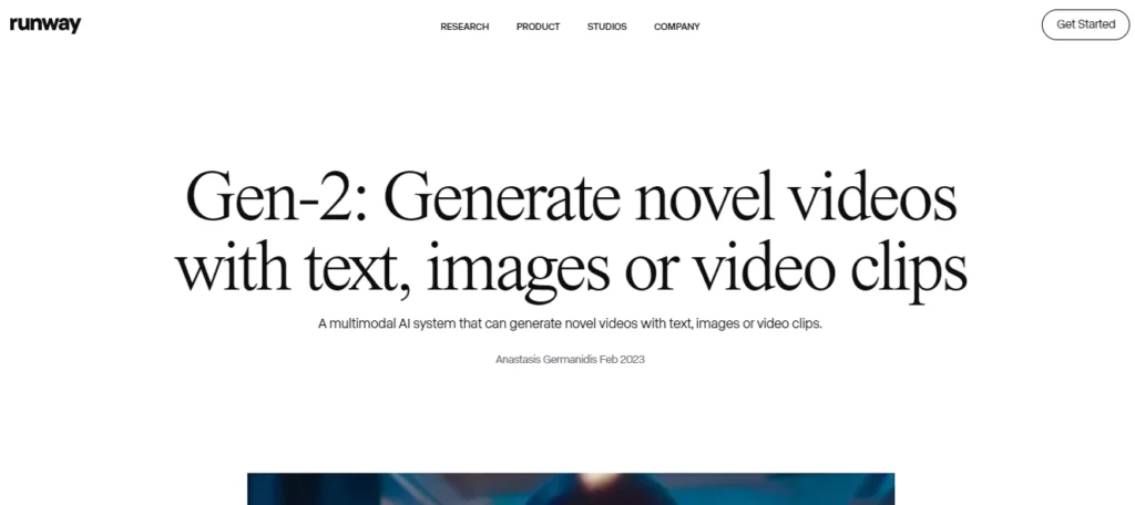 Runway AI Text to Video Generators