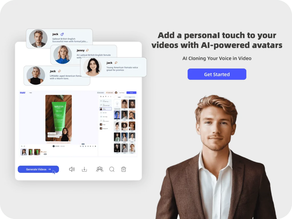 Add a personal touch to your videos with AI-powered avatars