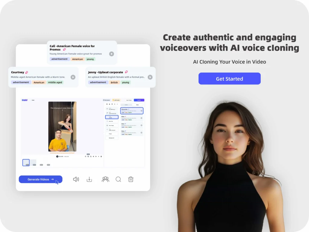 Create authentic and engaging voiceovers with AI voice cloning