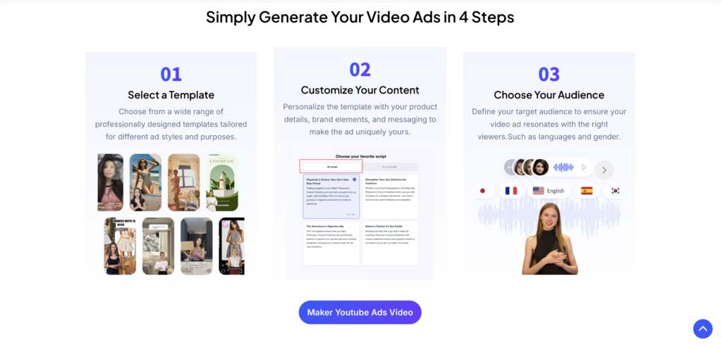 VidAU Free YouTube AI Video Maker