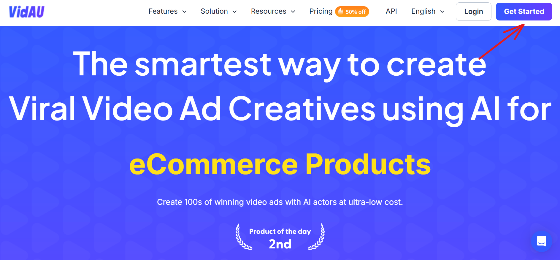 Create videos with VidAU AI for e-commerce business
