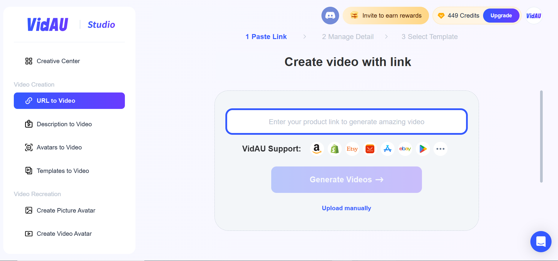 Video  with URL for AI for e-commerce business
