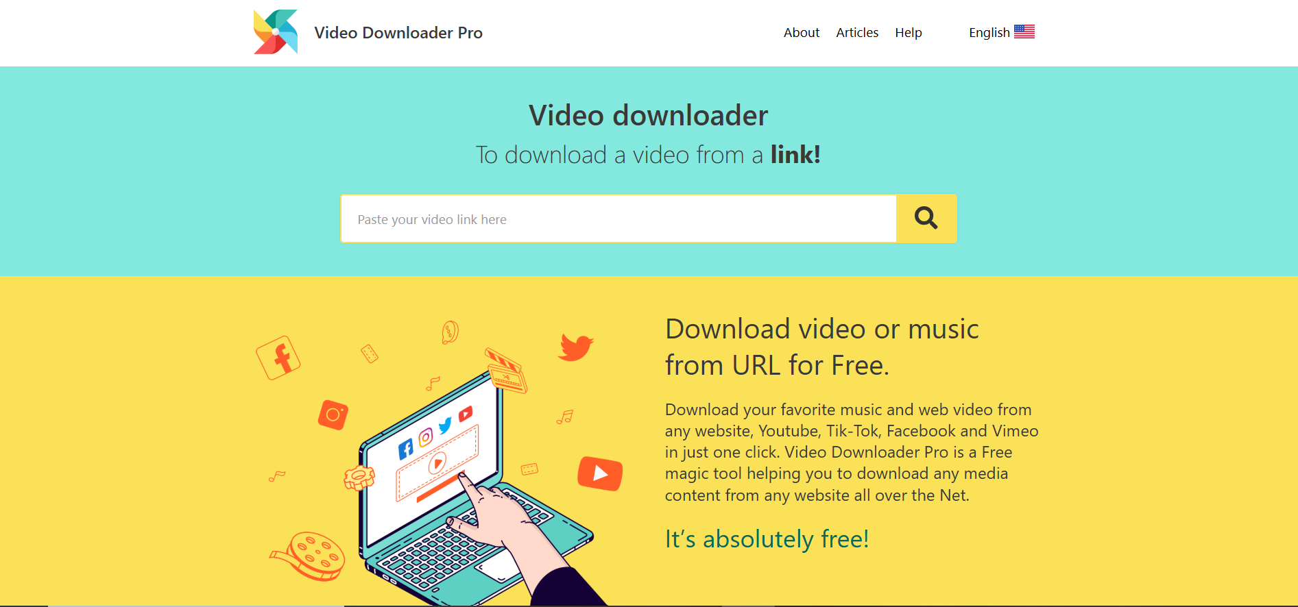 YouTube vid downloader