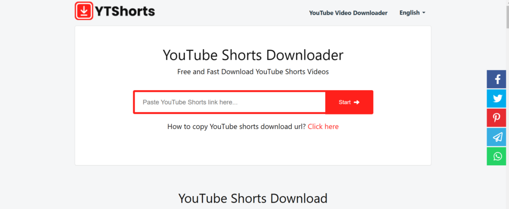  Best YouTube shorts downloader
