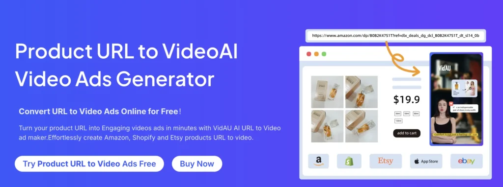 VidAU's ai video ads generator