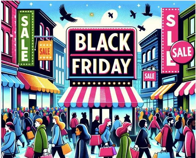 black Friday and viral advertising videos