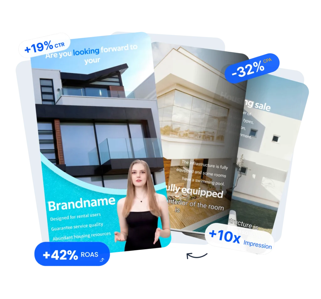 Real Estate page ads maker feature image